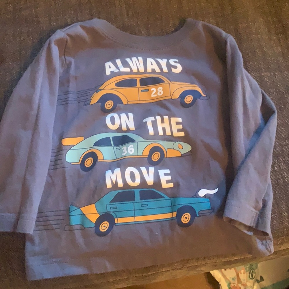 Long sleeves car shirt